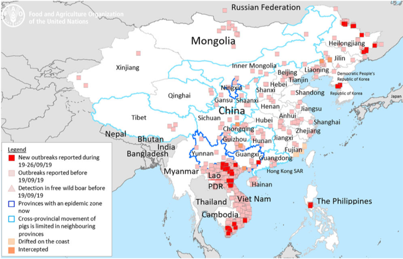 Berkas:Peta situasi ASF di ASIA.png
